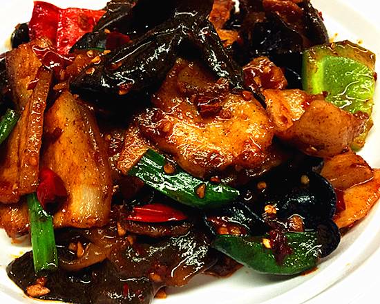 Double Cooked Pork Slices (回锅肉)